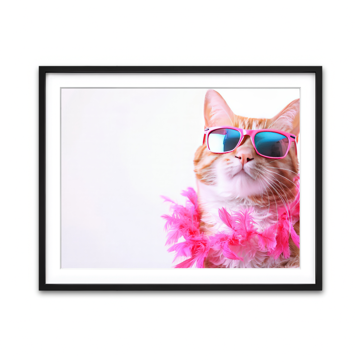 Framed Print 4x3 Black