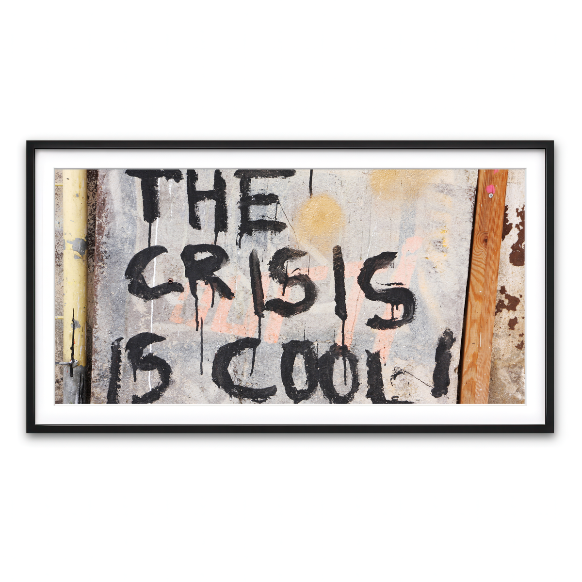 Framed Print 2x1 Black