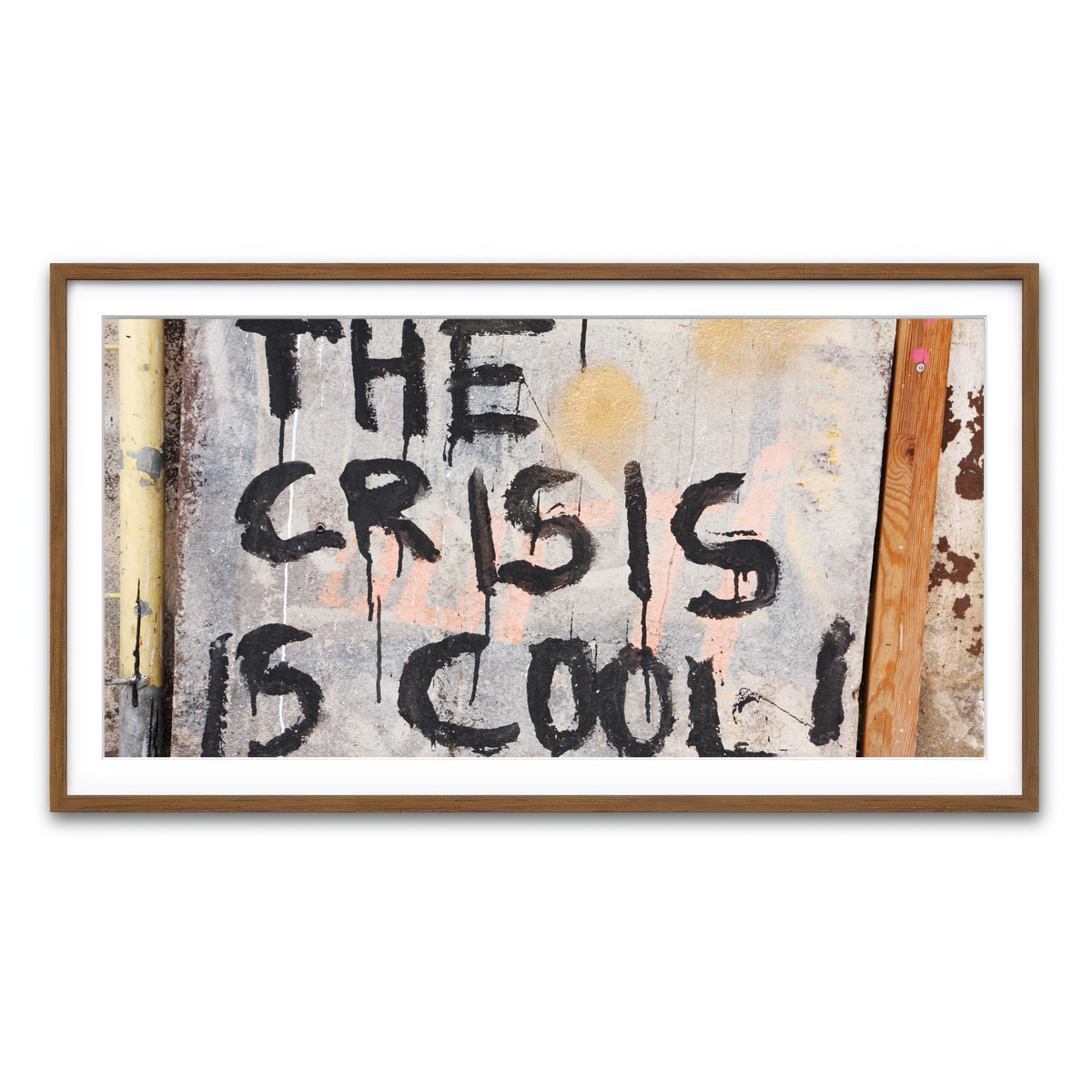 Framed Print 2x1 Walnut