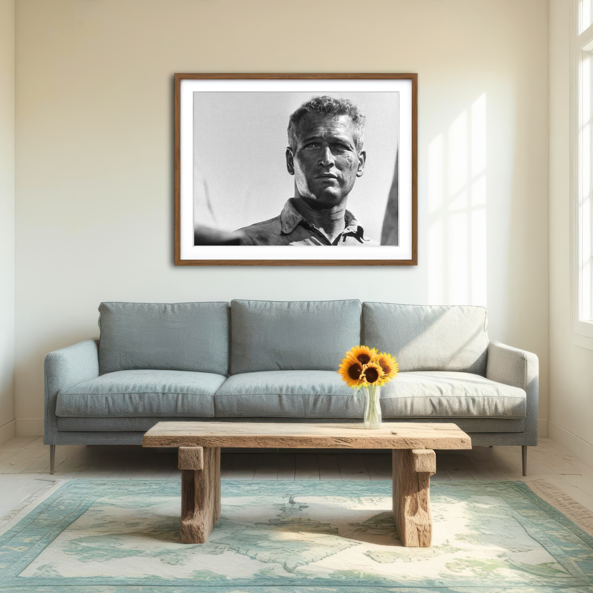 AUTO-MOCKUP ROOM | Cool Hand Luke Wall Art