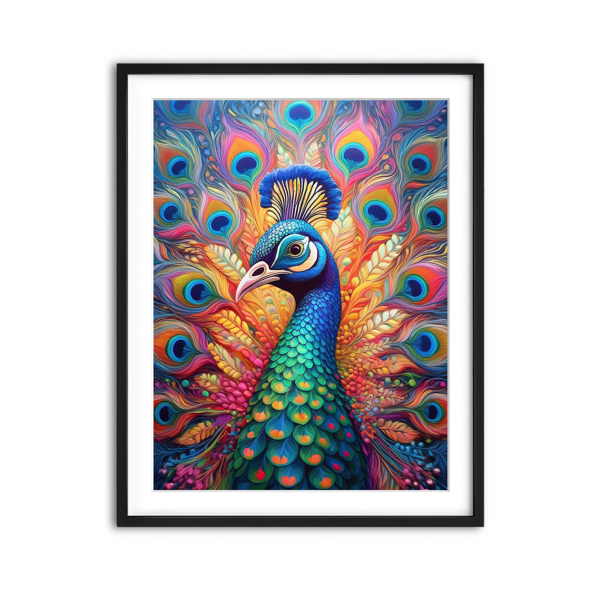 Framed Print 3x4 Black