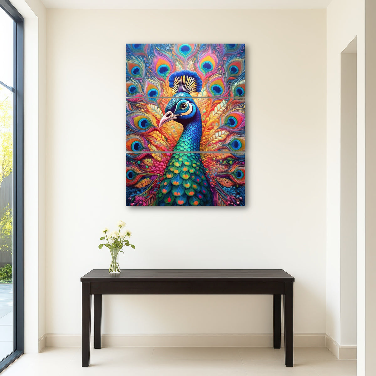 AUTO-MOCKUP ROOM | Cool Peacock