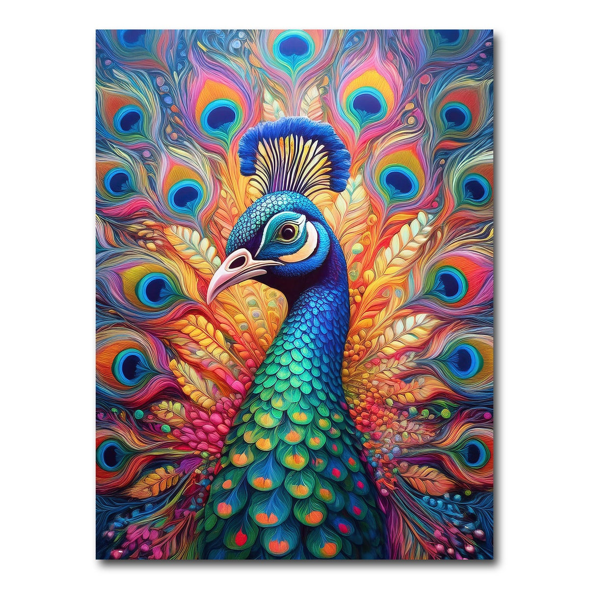 Cool Peacock Wall Art
