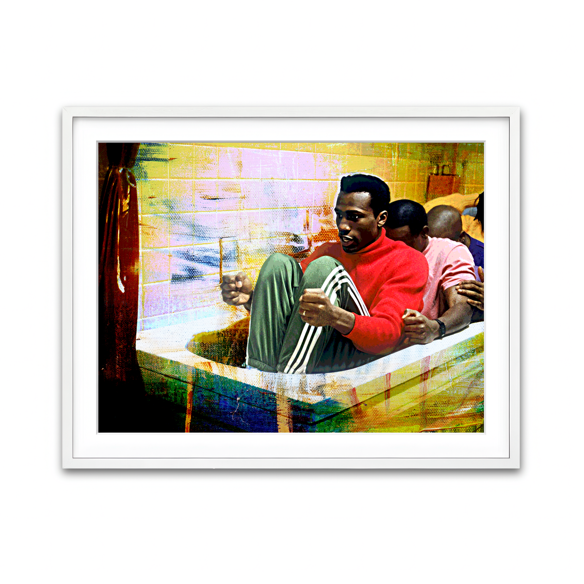 Framed Print 4x3 White