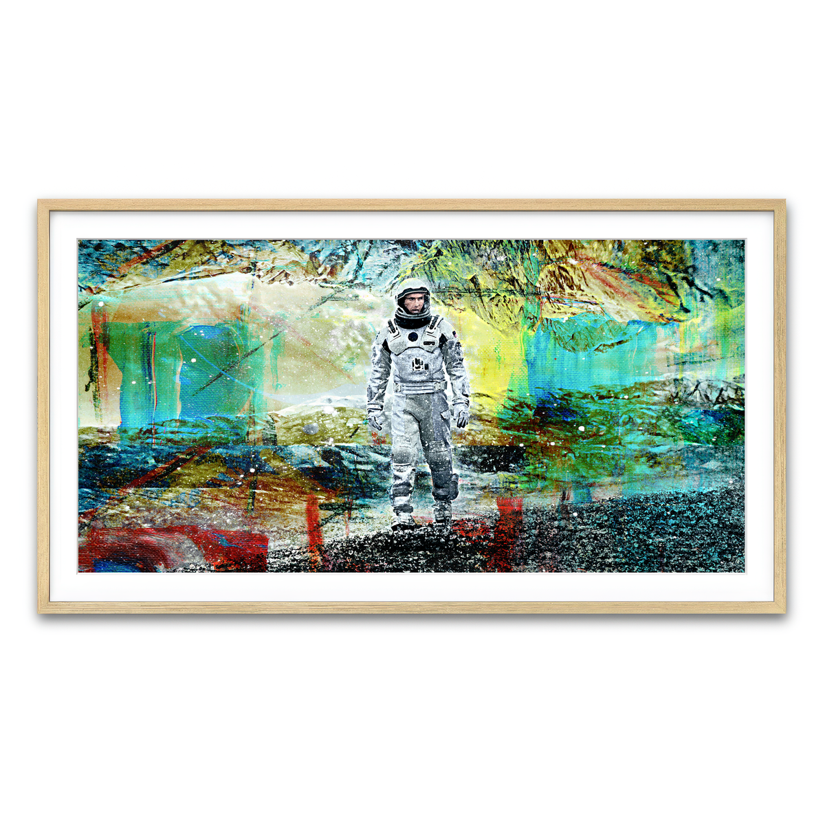 Framed Print 2x1 Natural