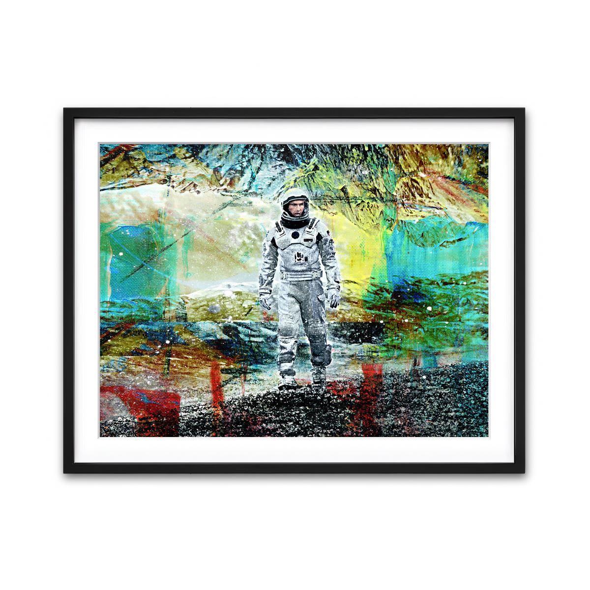 Framed Print 4x3 Black