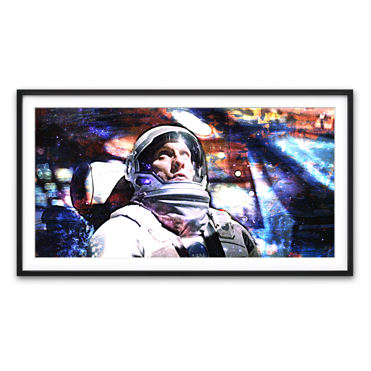 Framed Print 2x1 Black