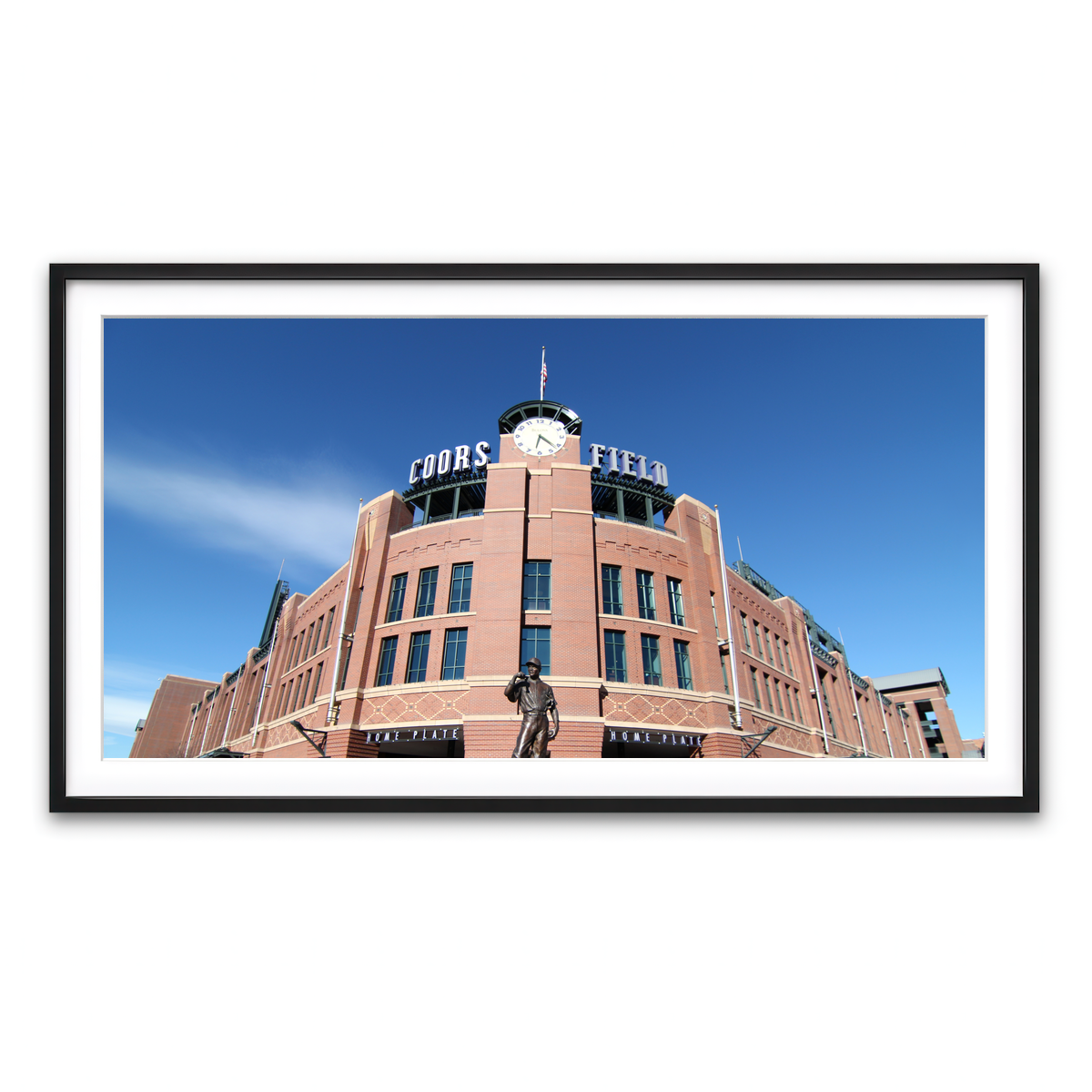 Framed Print 2x1 Black