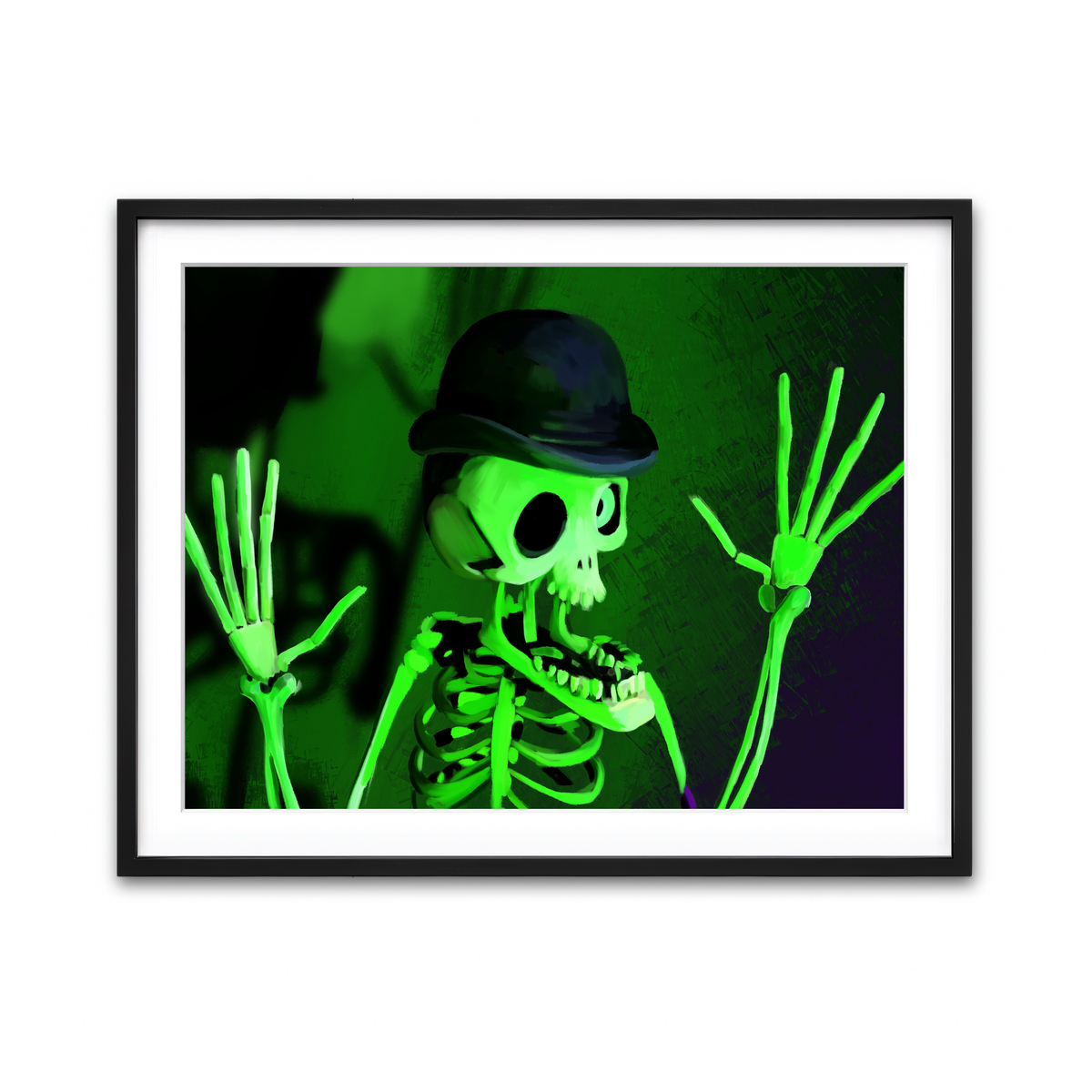 Framed Print 4x3 Black