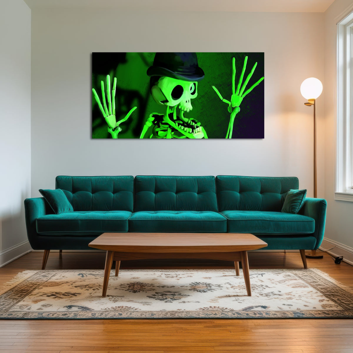 AUTO-MOCKUP ROOM | Corpse Bride Skeleton