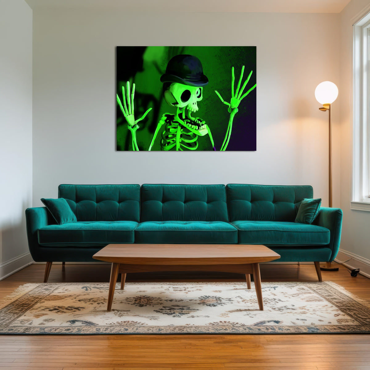 AUTO-MOCKUP ROOM | Corpse Bride Skeleton
