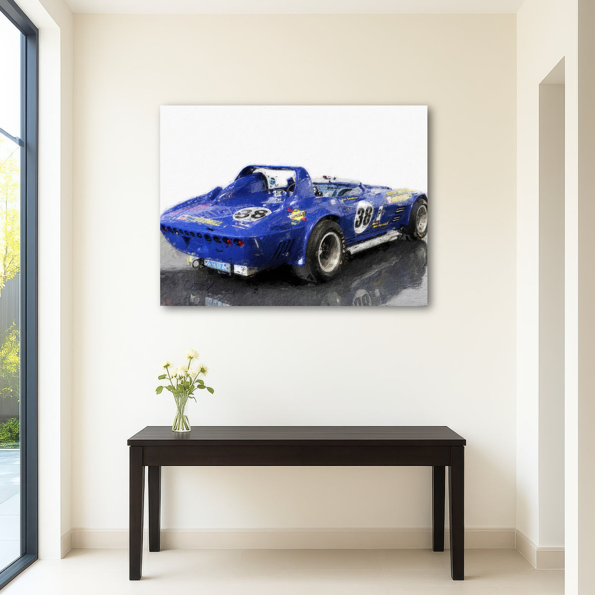 AUTO-MOCKUP ROOM | Corvette Grand Sport Rear