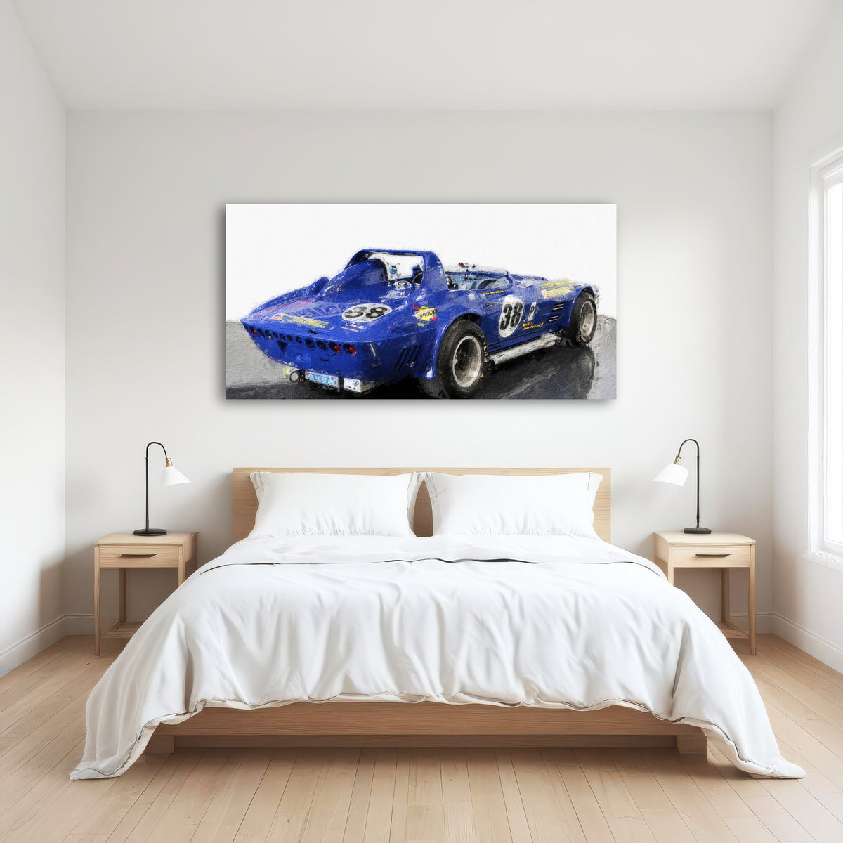 AUTO-MOCKUP ROOM | Corvette Grand Sport Rear