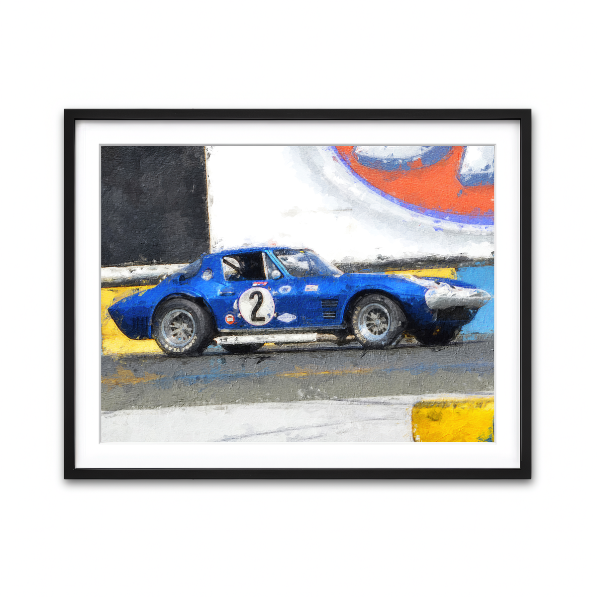 Framed Print 4x3 Black