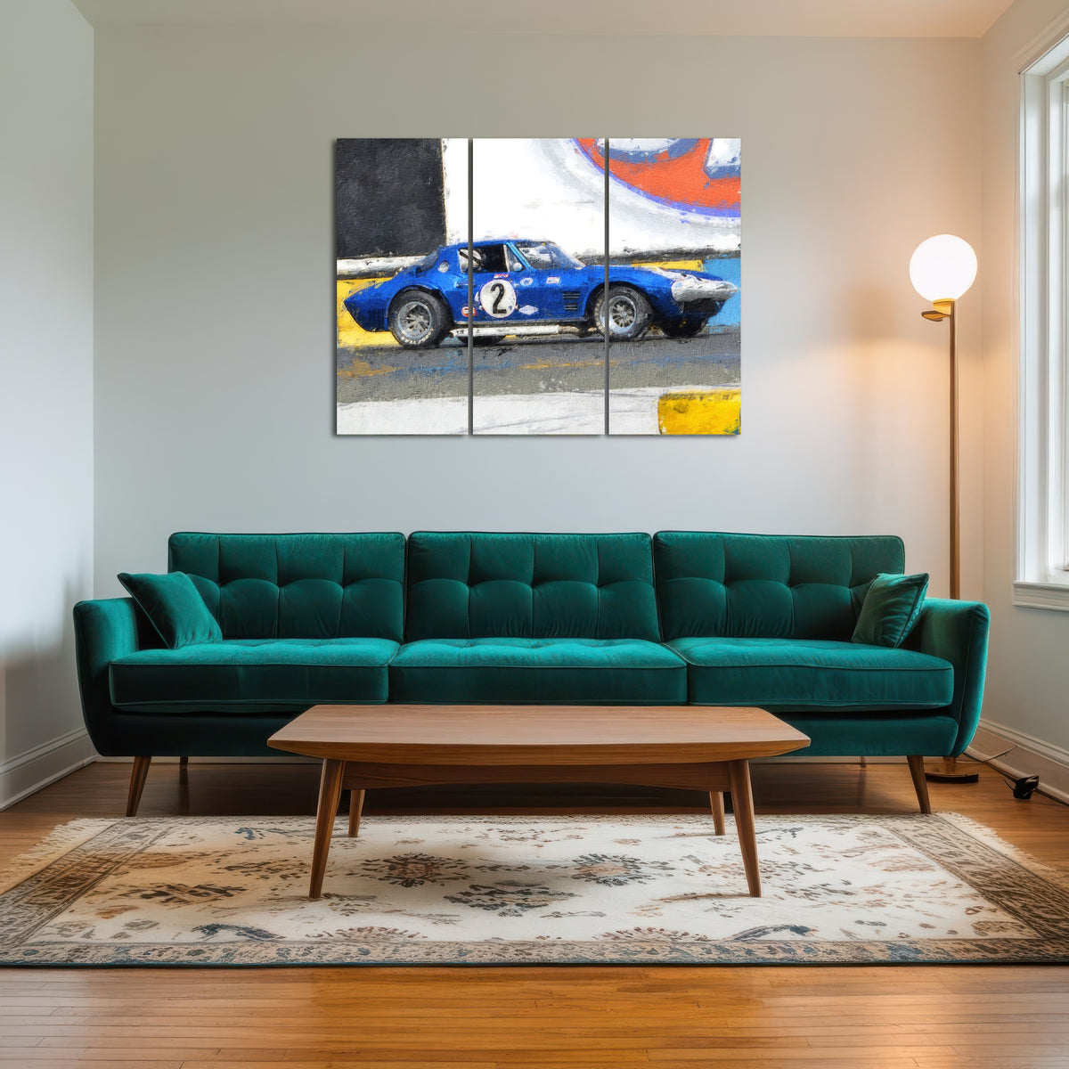 AUTO-MOCKUP ROOM | Corvette Grand Sport Side