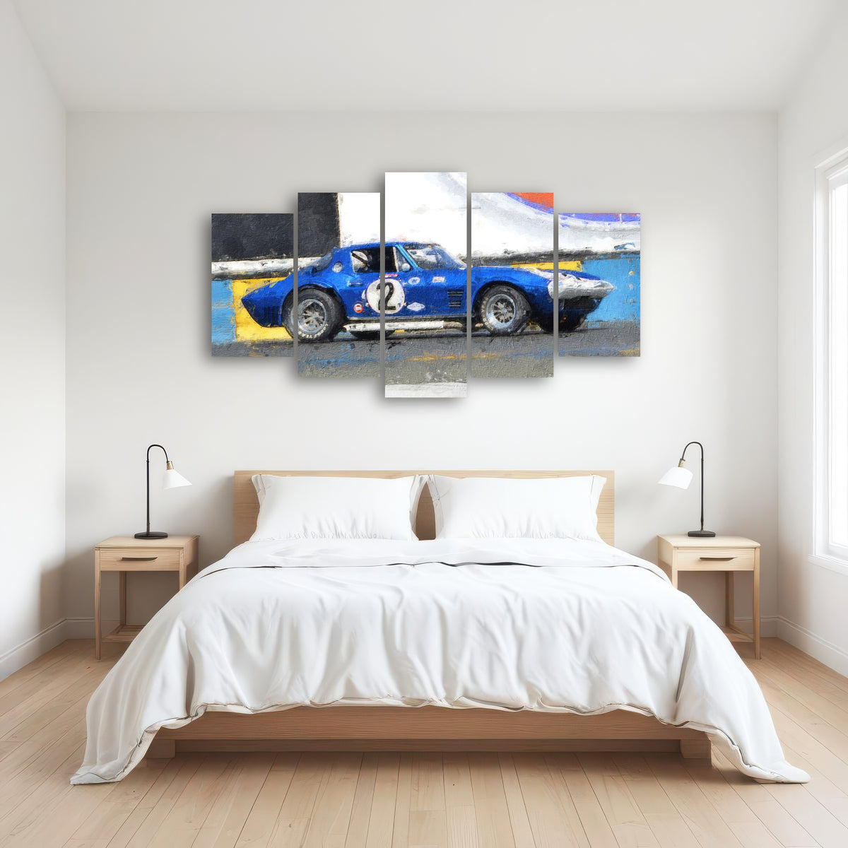 AUTO-MOCKUP ROOM | Corvette Grand Sport Side