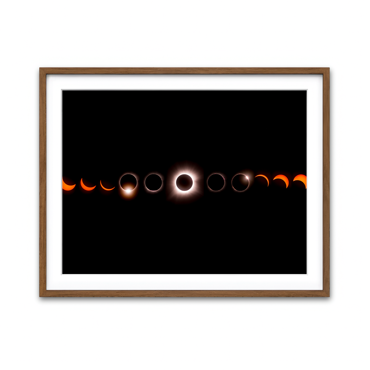 Framed Print 4x3 Walnut