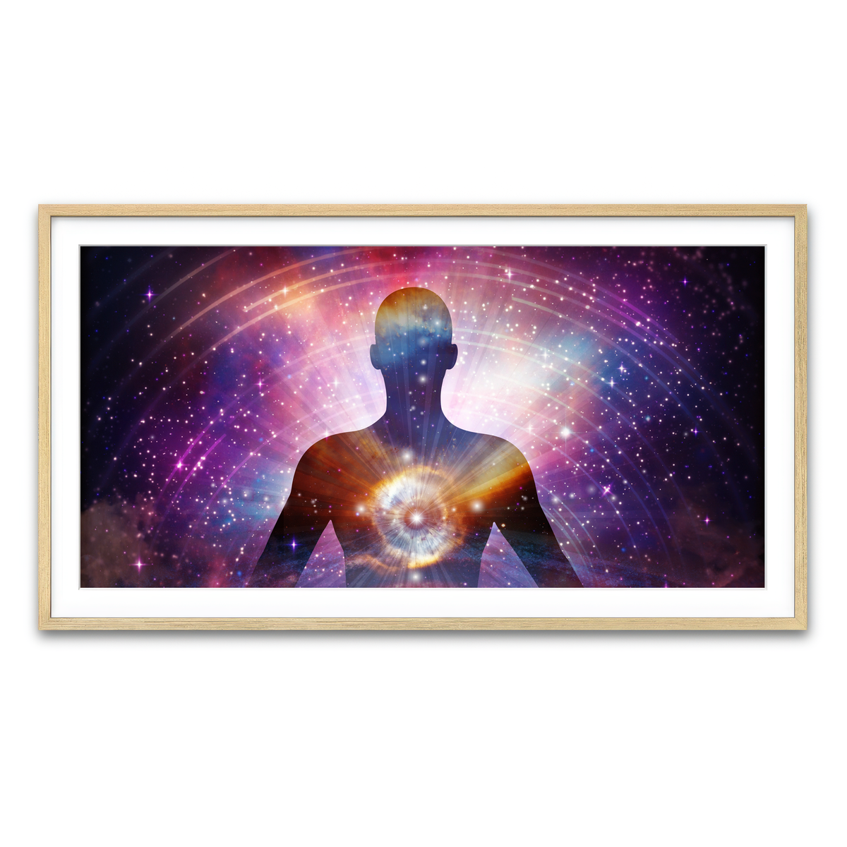 Framed Print 2x1 Natural