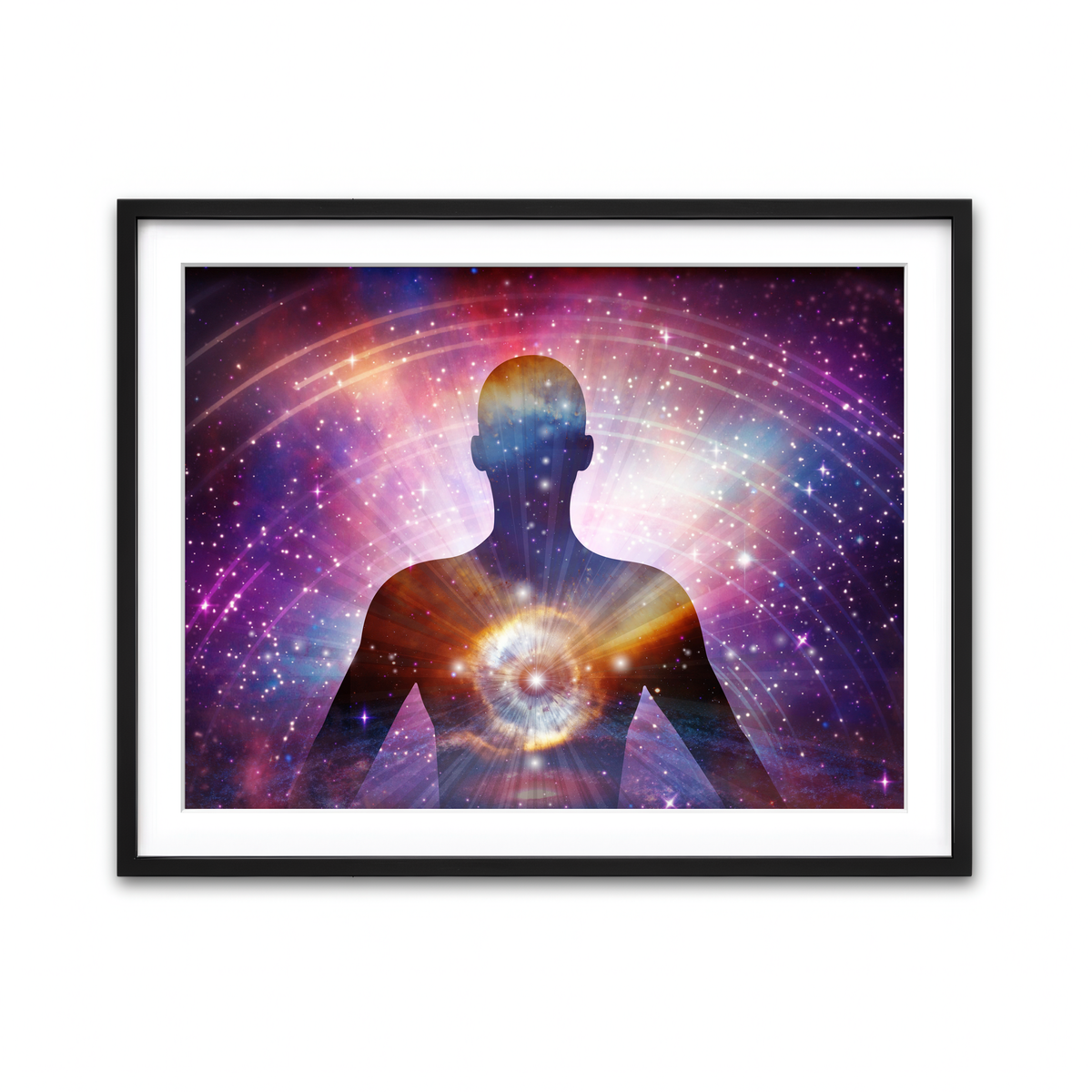 Framed Print 4x3 Black