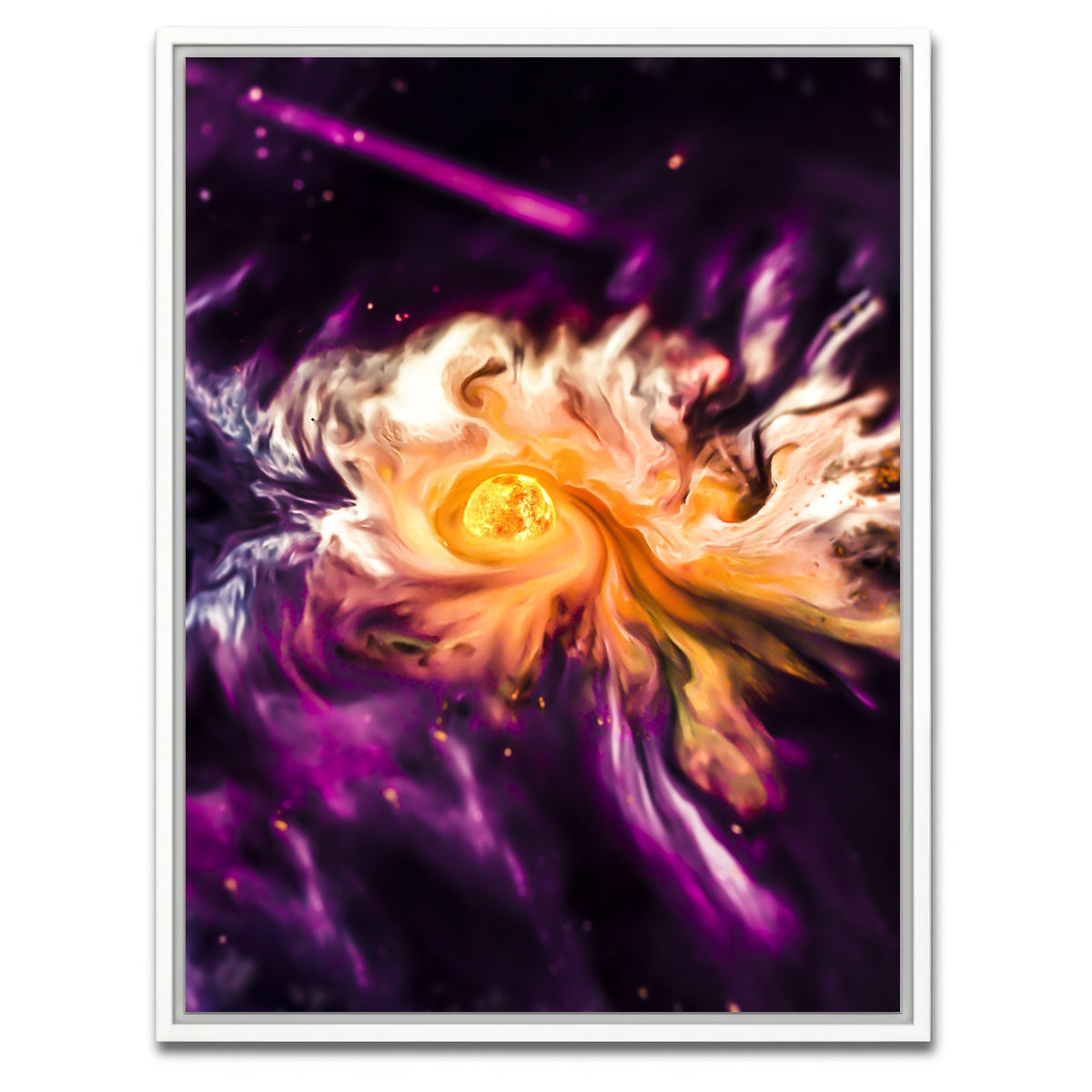AUTO-MOCKUP WHITE | Cosmos | 1 Piece | White Framed Canvas | group=3x4