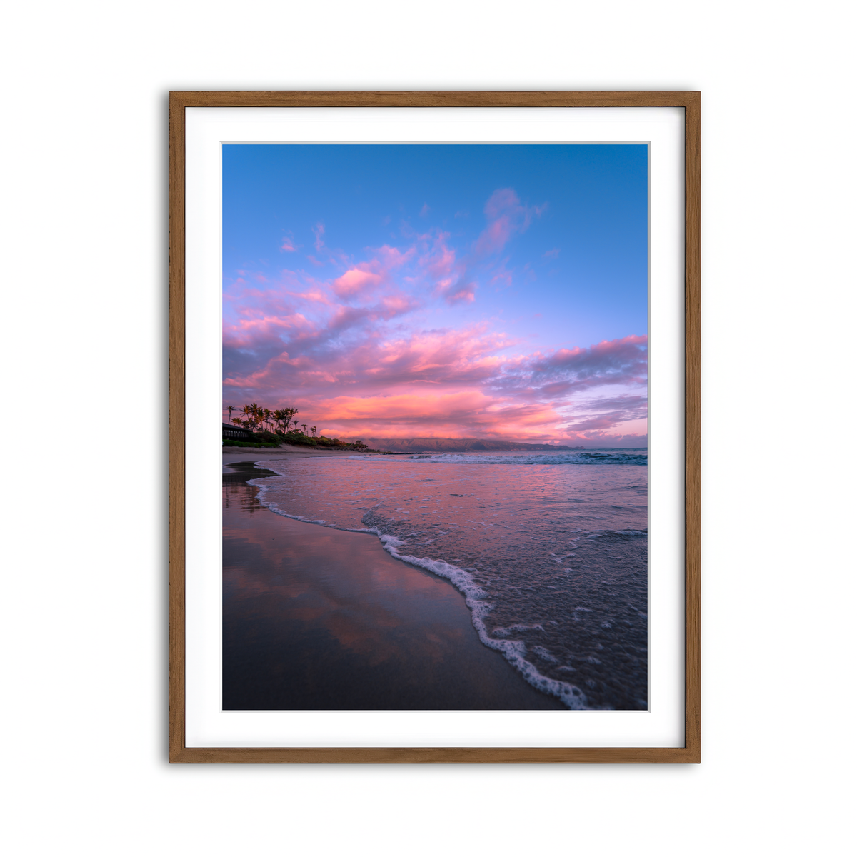 Framed Print 3x4 Walnut