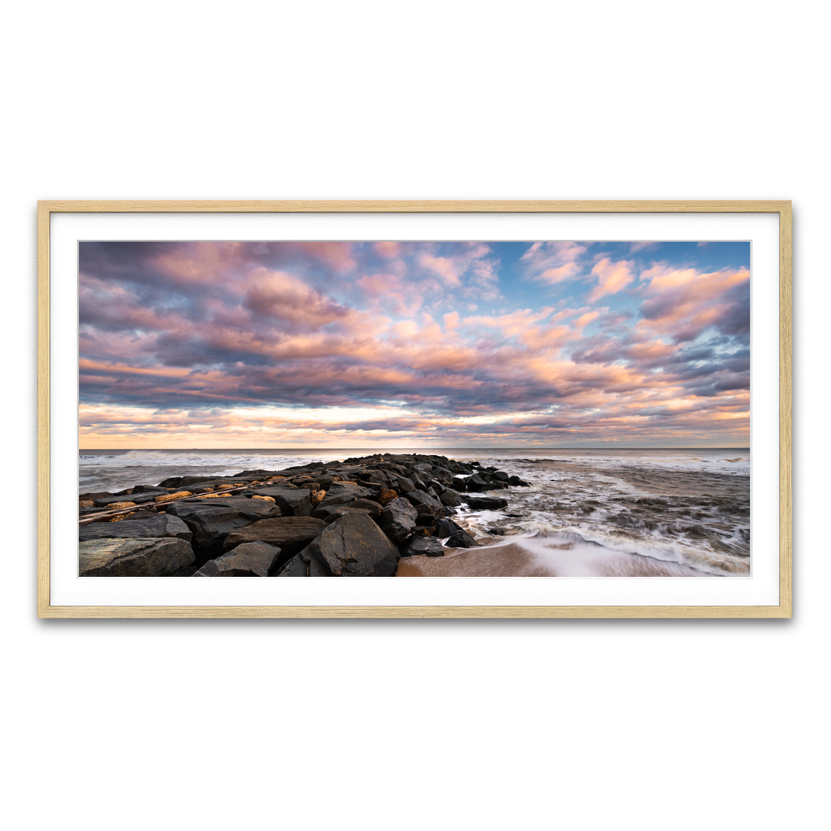Framed Print 2x1 Natural