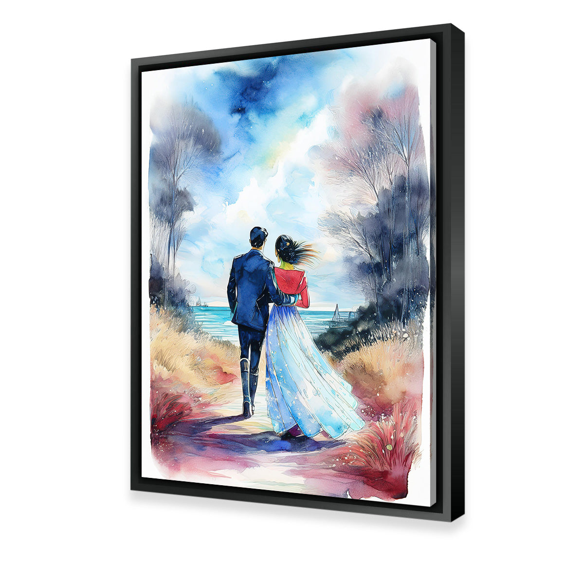 Couple Painting Wall Art