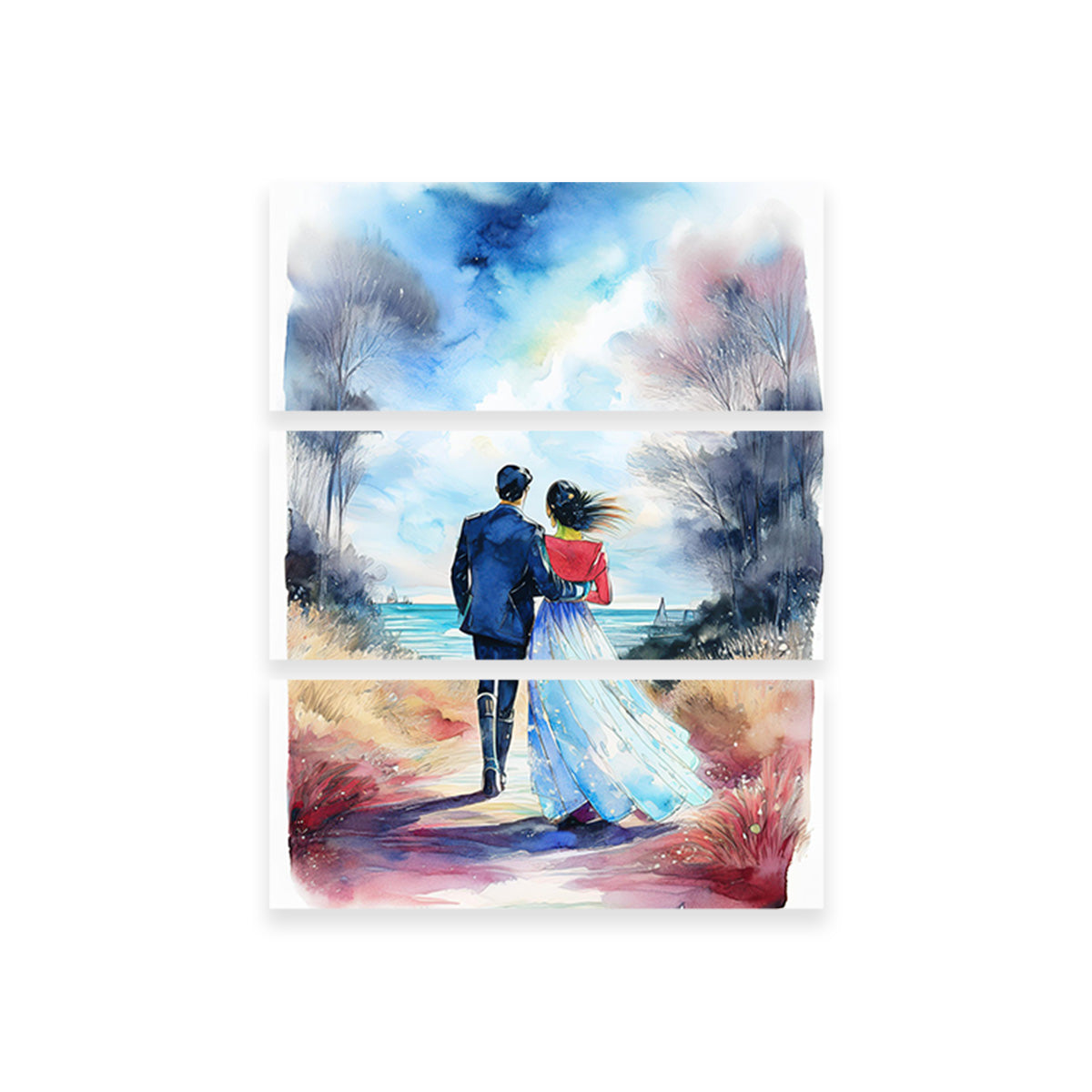 Couple Painting Wall Art