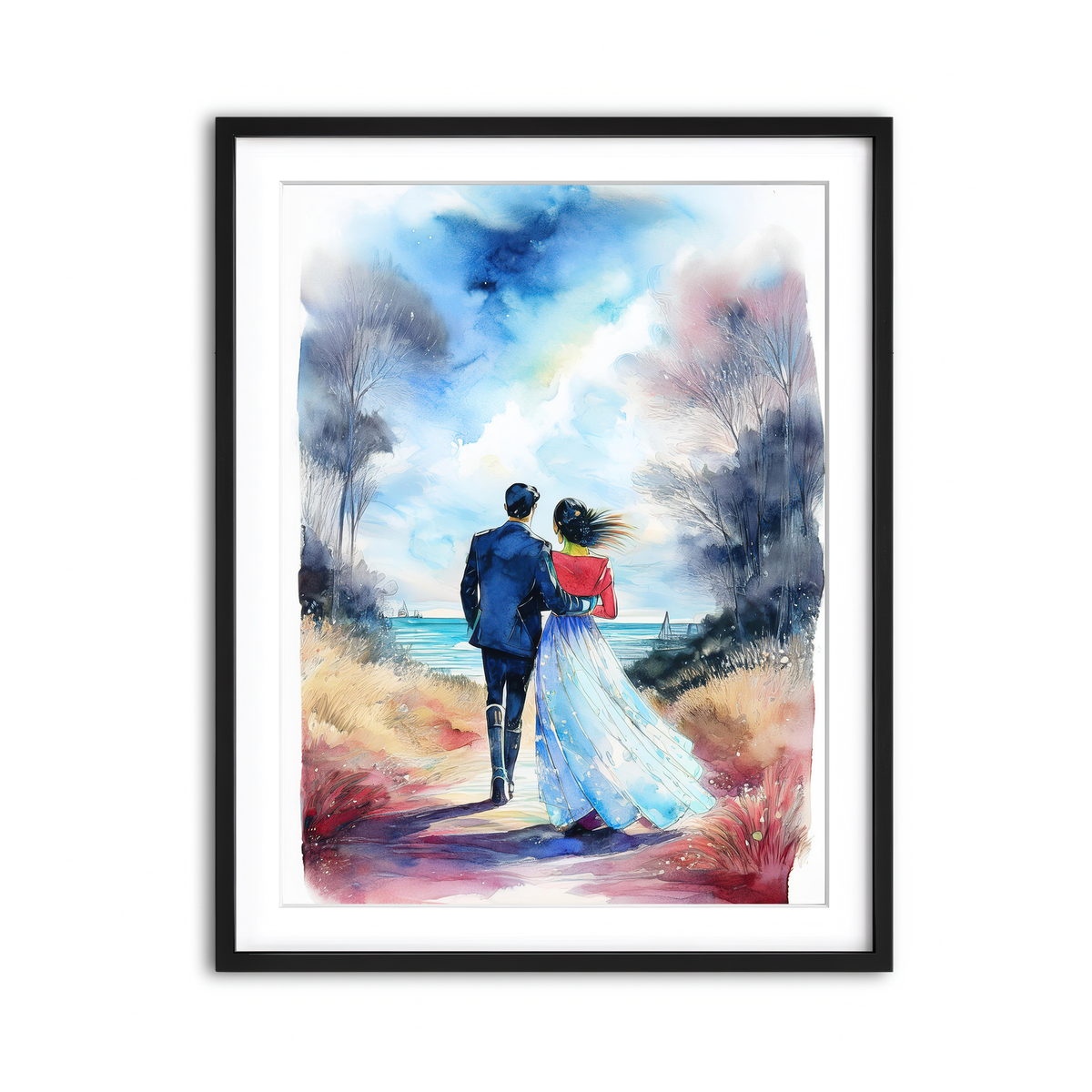 Framed Print 3x4 Black