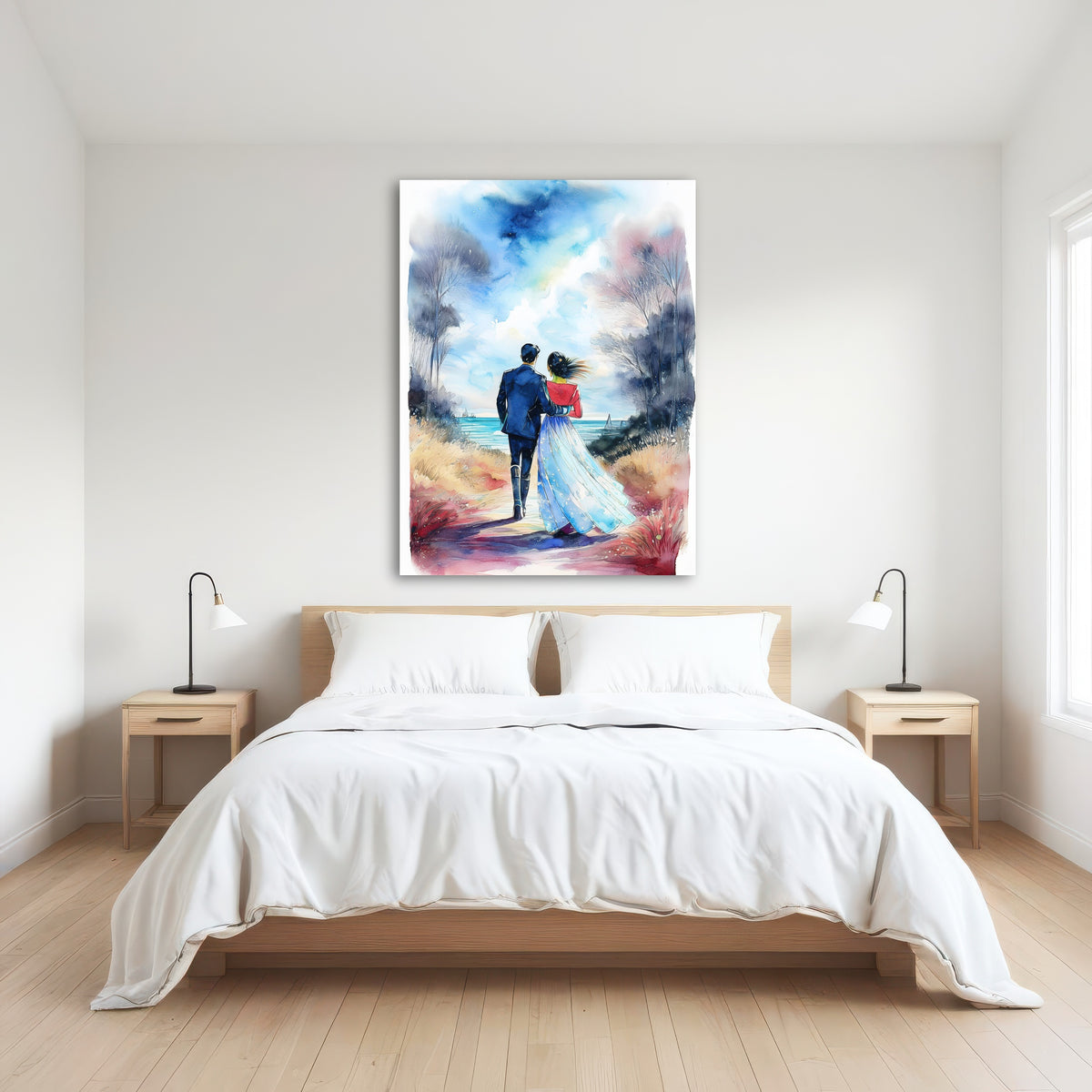 AUTO-MOCKUP ROOM | Couple Painting