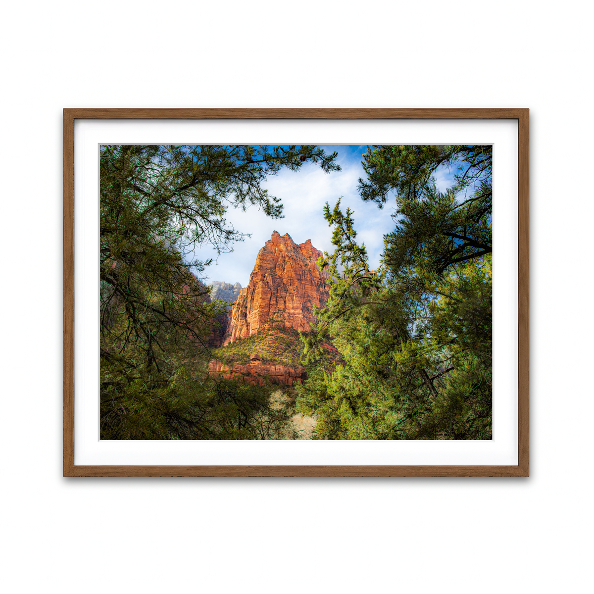 Framed Print 4x3 Walnut
