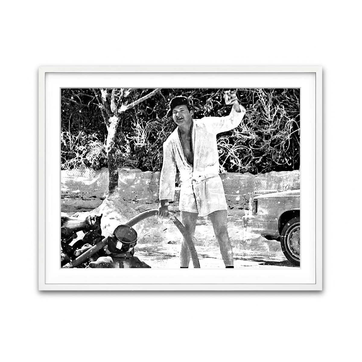 Framed Print 4x3 White