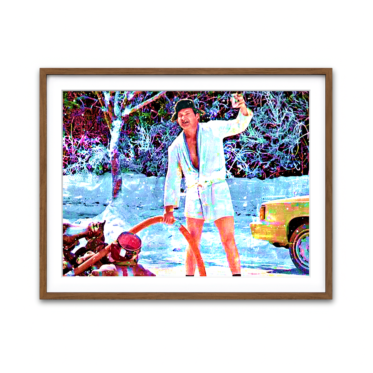 Framed Print 4x3 Walnut