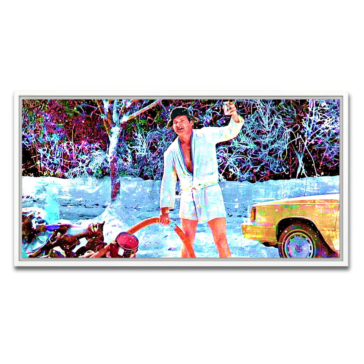 AUTO-MOCKUP WHITE | Cousin Eddie | 1 Piece | White Frame | group=2x1