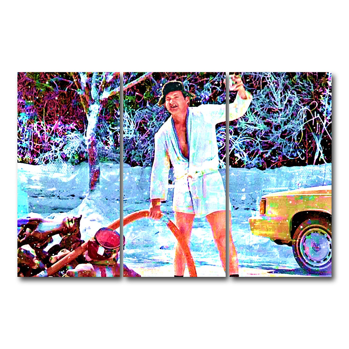 AUTO-MOCKUP WHITE | Cousin Eddie | 3 Piece | Gallery Wrapped | group=12x24