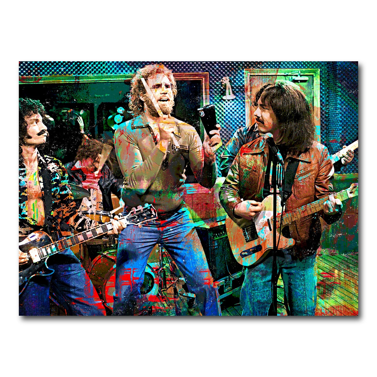 AUTO-MOCKUP WHITE | Cowbell Sketch | 1 Piece | Gallery Wrap Canvas | group=4x3