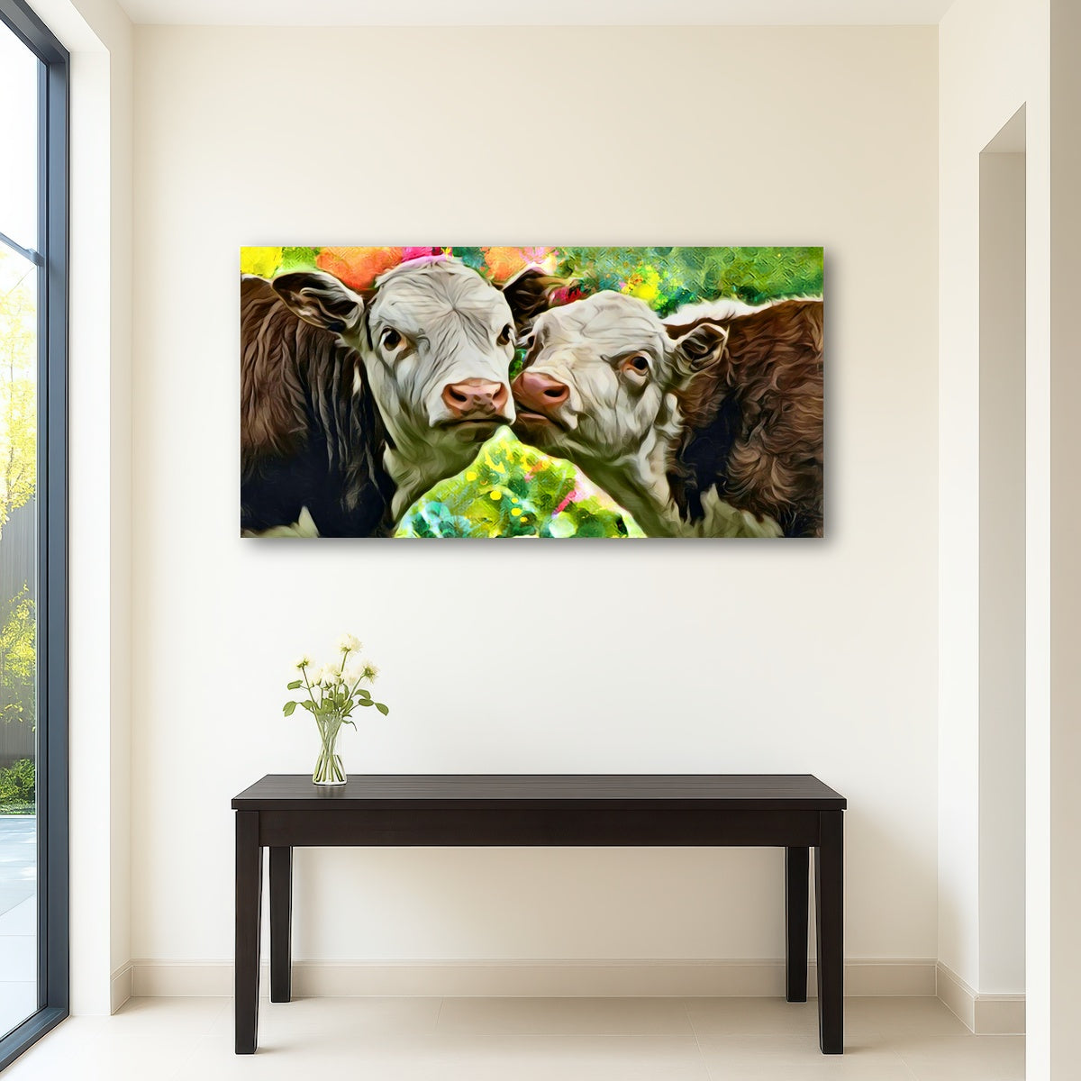 AUTO-MOCKUP ROOM | Cows Abstract