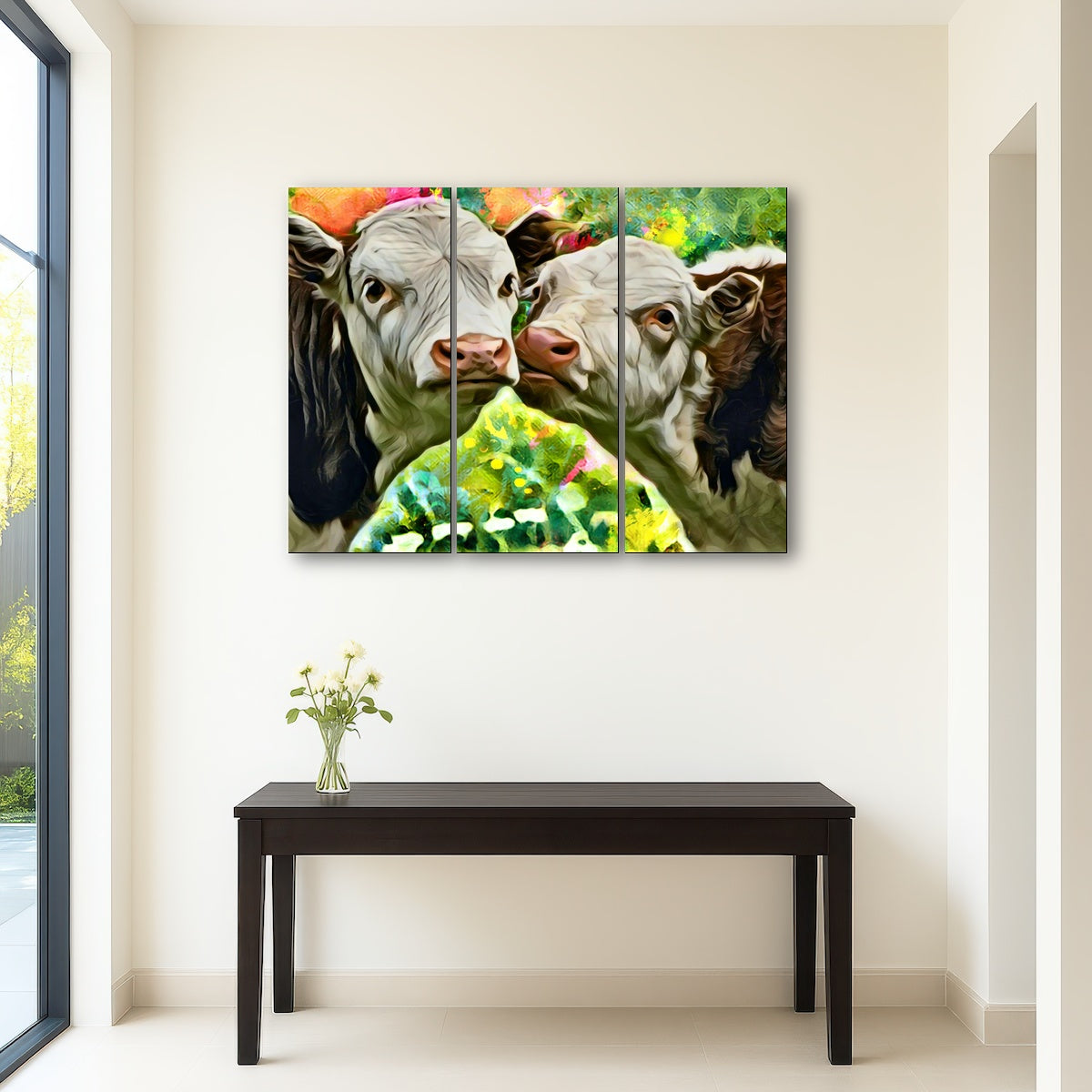 AUTO-MOCKUP ROOM | Cows Abstract