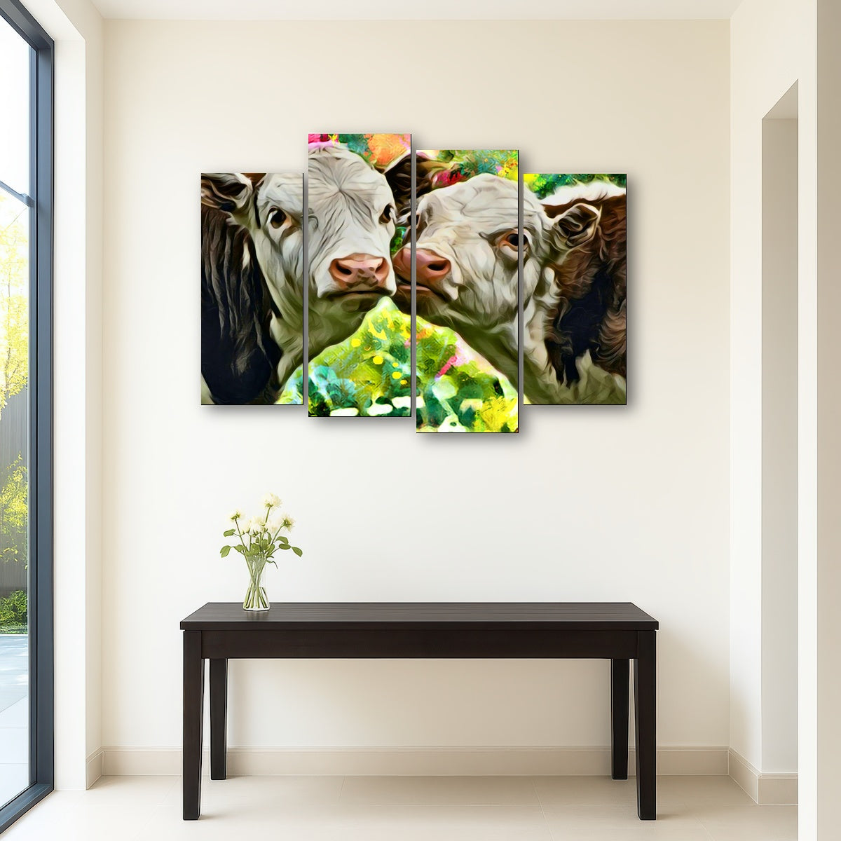 AUTO-MOCKUP ROOM | Cows Abstract