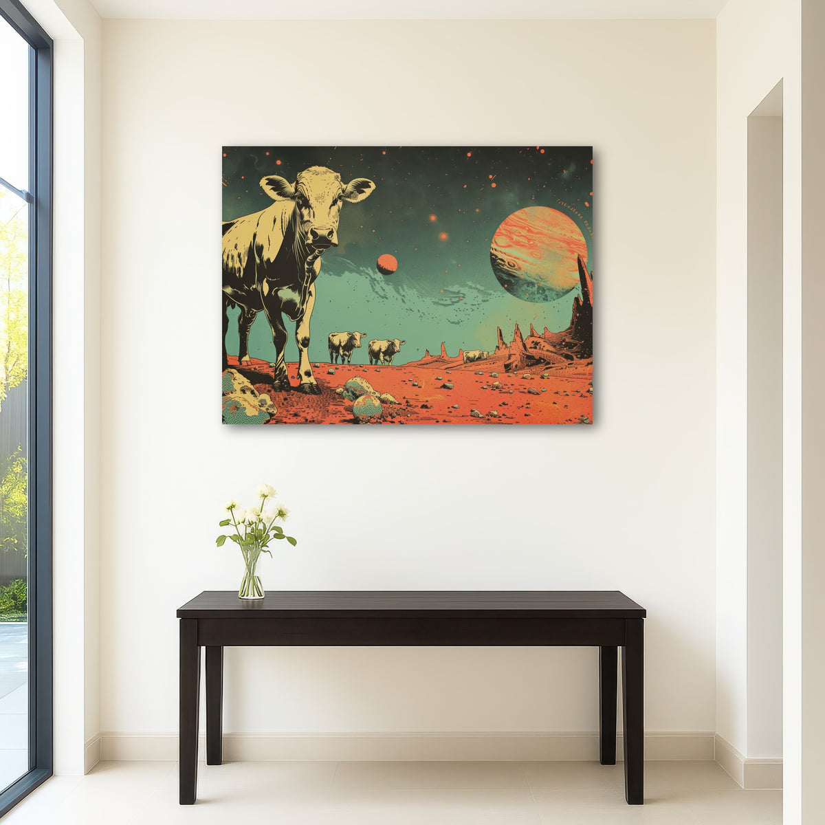 AUTO-MOCKUP ROOM | Cows abducted by aliens