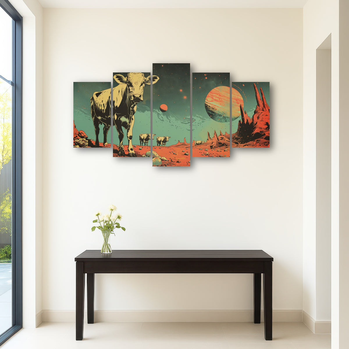 AUTO-MOCKUP ROOM | Cows abducted by aliens