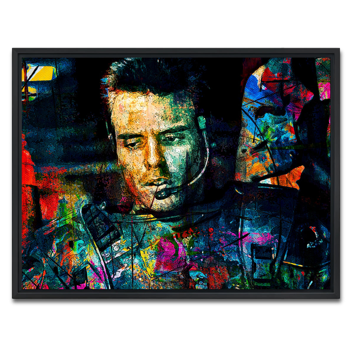 AUTO-MOCKUP WHITE | Cpl. Hicks | 1 Piece | Black Framed Canvas | group=4x3