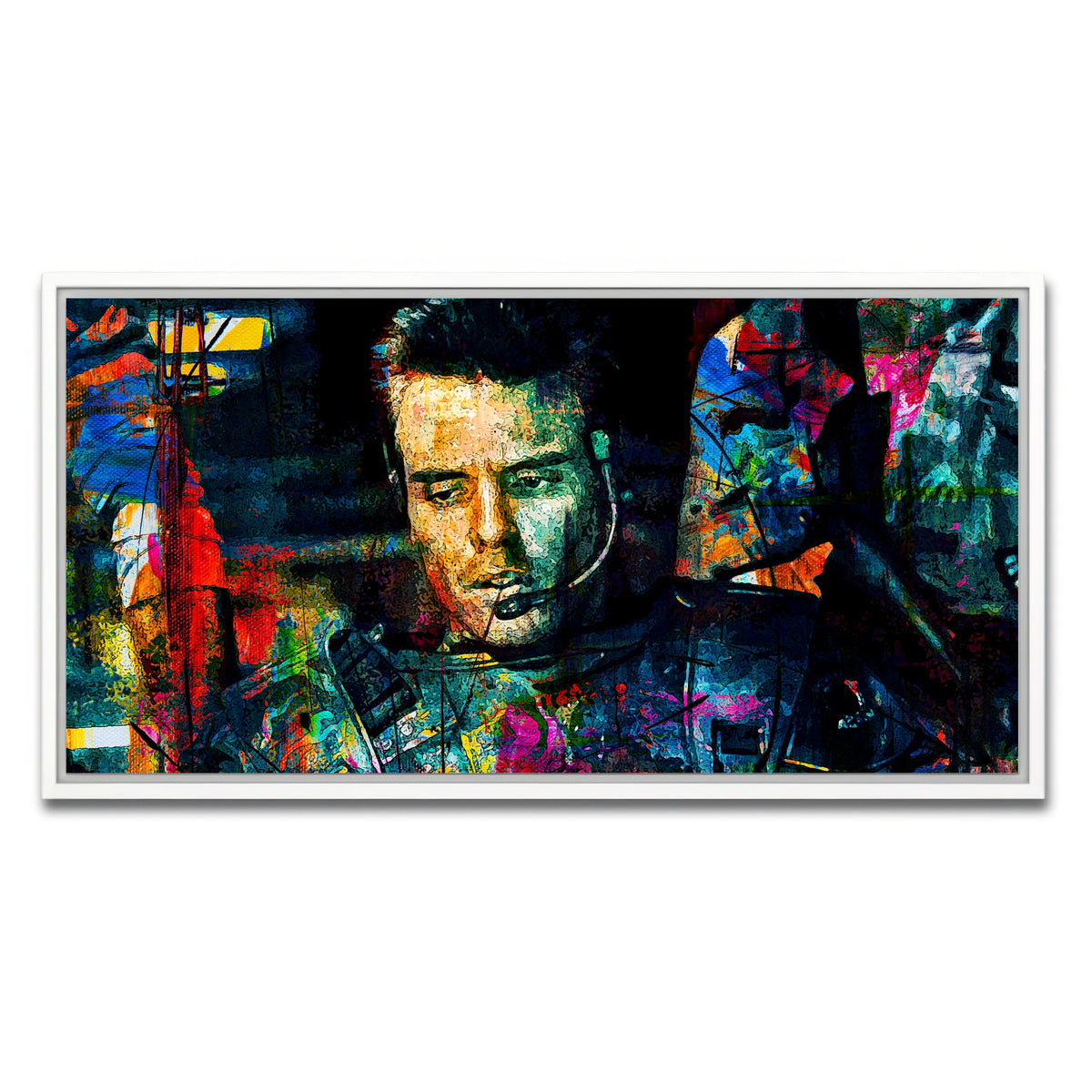 AUTO-MOCKUP WHITE | Cpl. Hicks | 1 Piece | White Framed Canvas | group=2x1