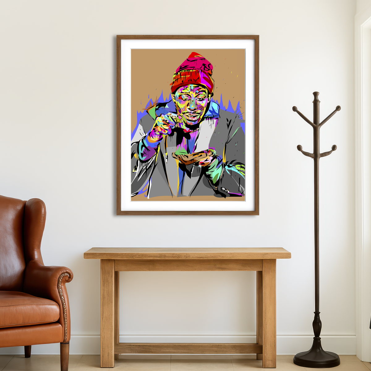 AUTO-MOCKUP ROOM | Crack Wall Art