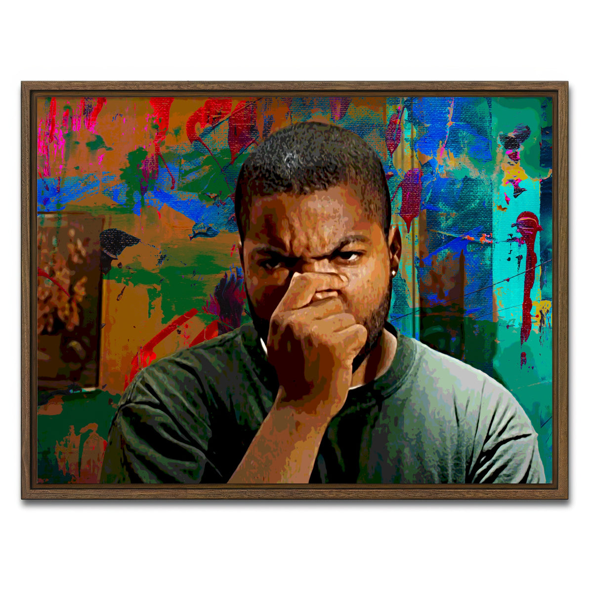 AUTO-MOCKUP WHITE | Craig Friday | 1 Piece | Walnut Framed Canvas | group=4x3