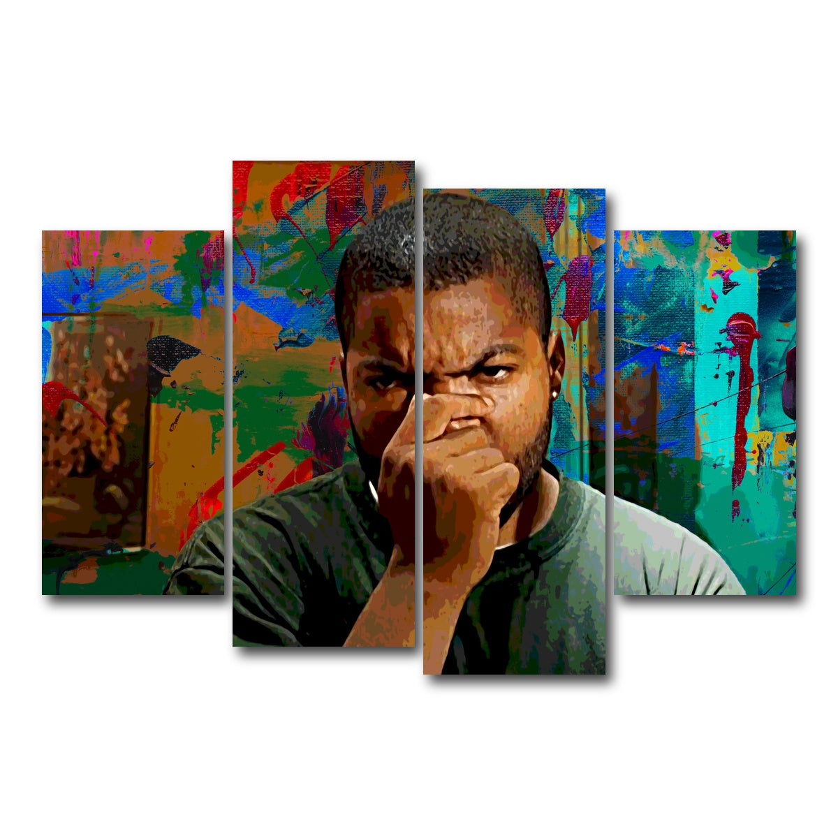 AUTO-MOCKUP WHITE | Craig Friday | 4 Piece | Gallery Wrap Canvas | group=4_short