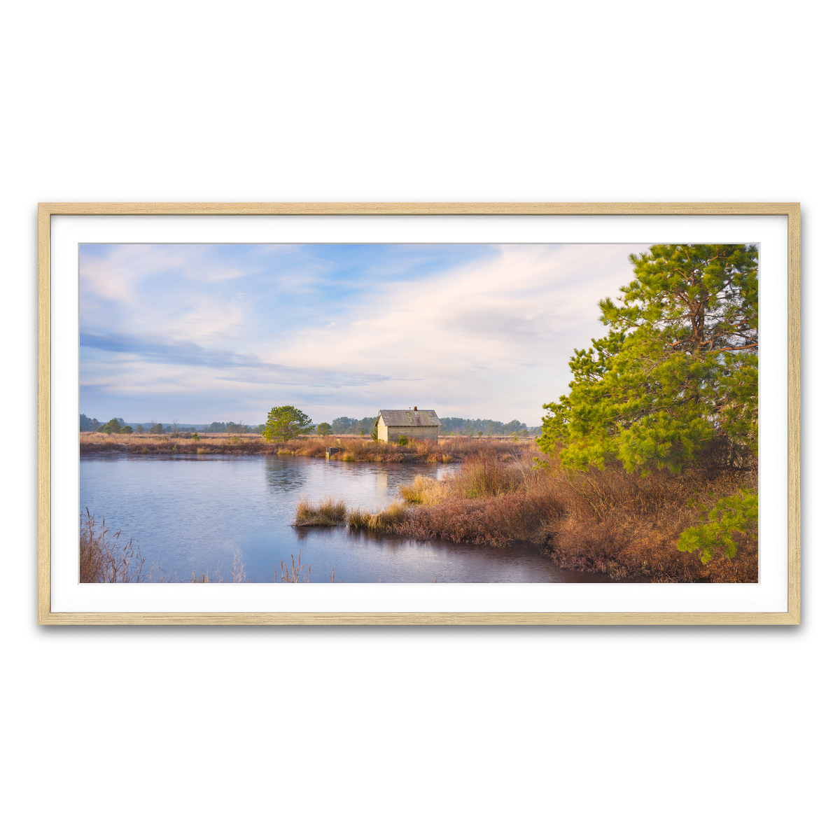 Framed Print 2x1 Natural