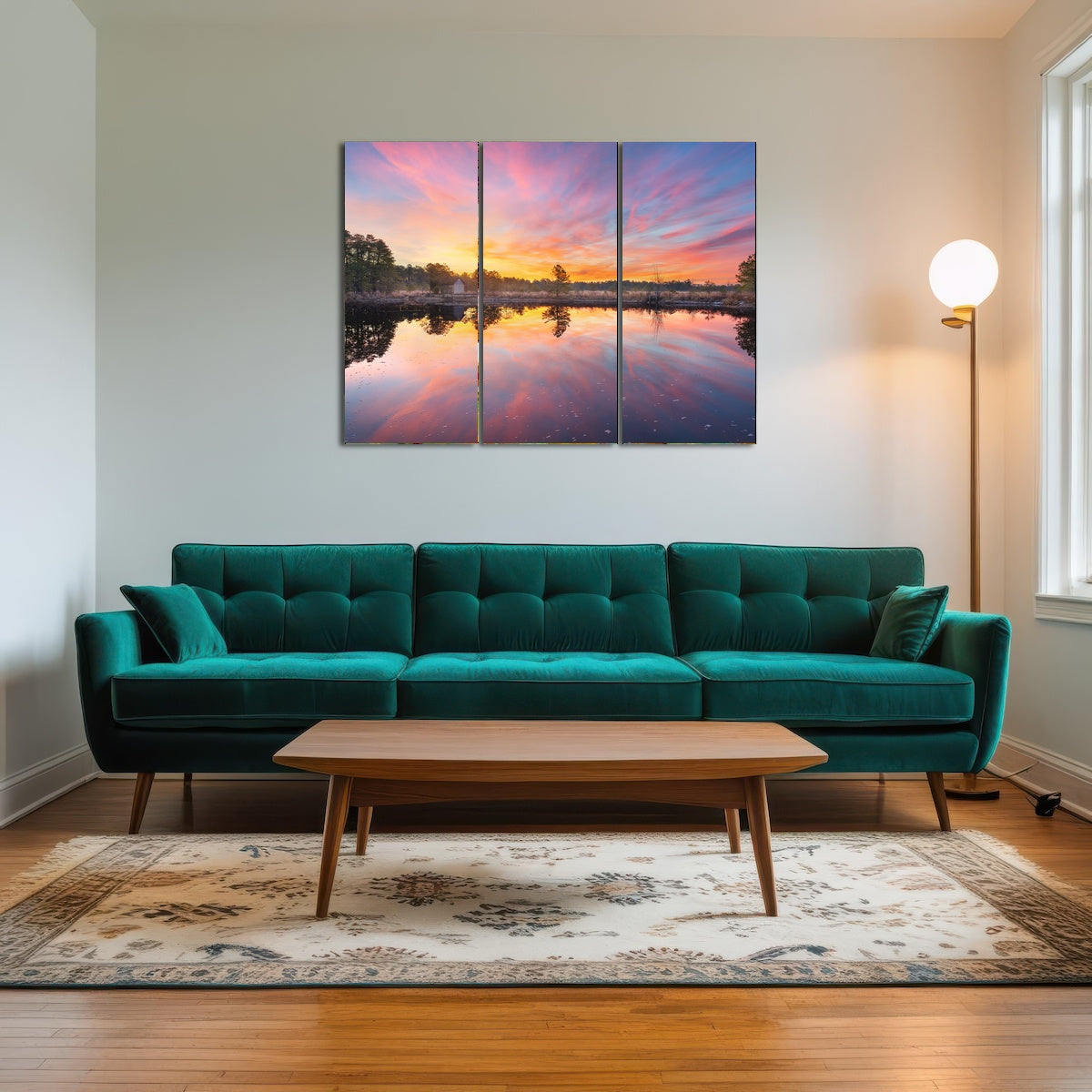 AUTO-MOCKUP ROOM | Cranberry Bog Sunrise Big Skies