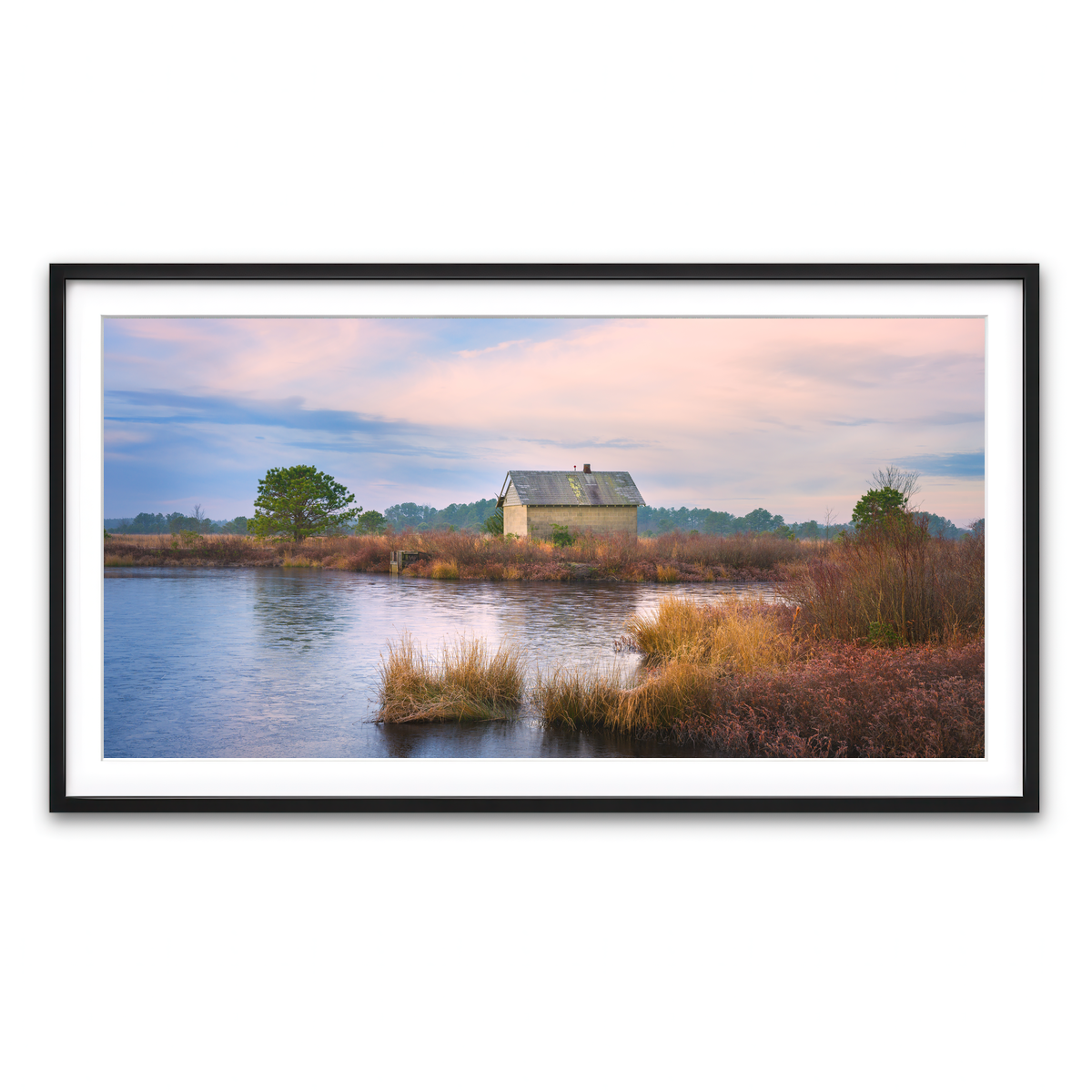 Framed Print 2x1 Black