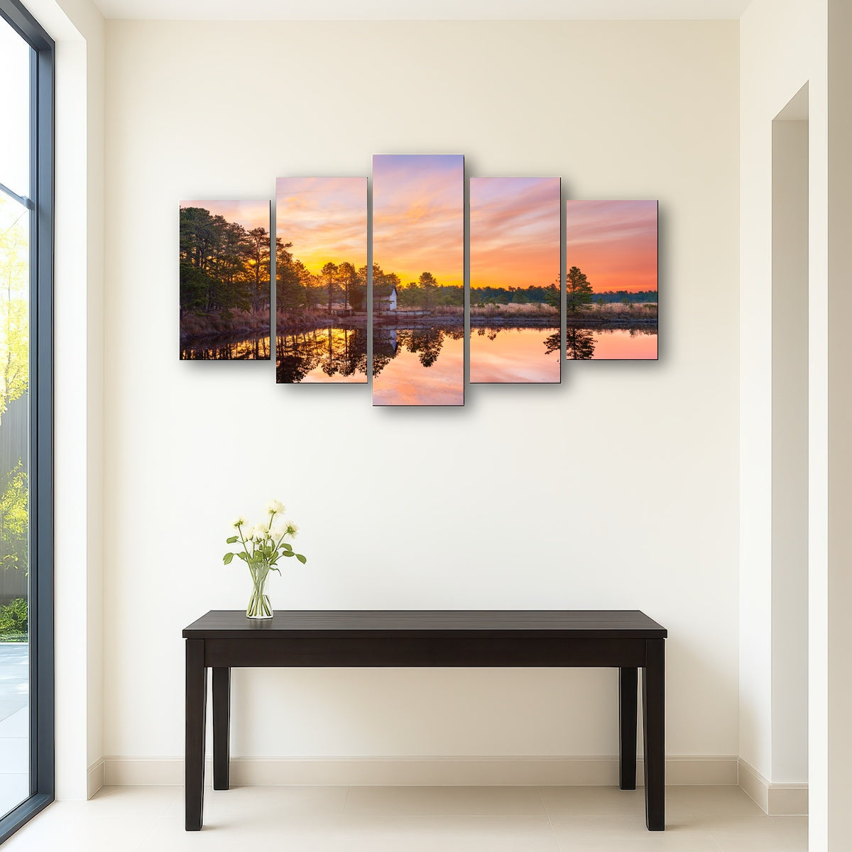 AUTO-MOCKUP ROOM | Cranberry Bogs Mirrored Mornings